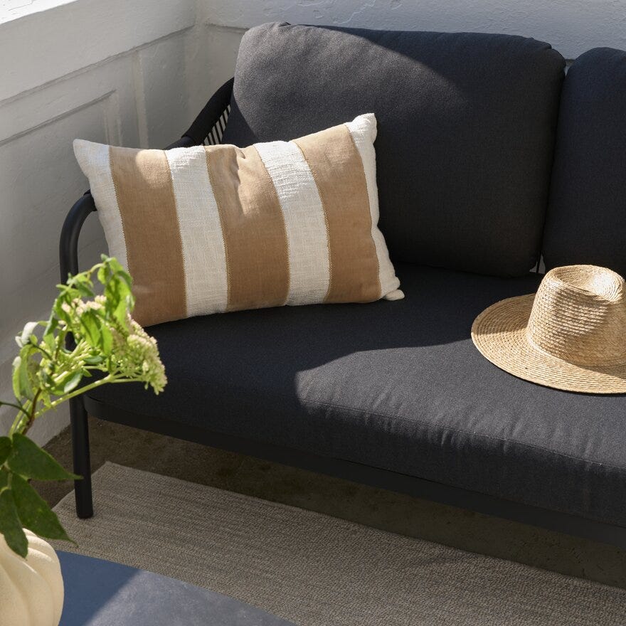 FONTANA Sofagruppe i Svart