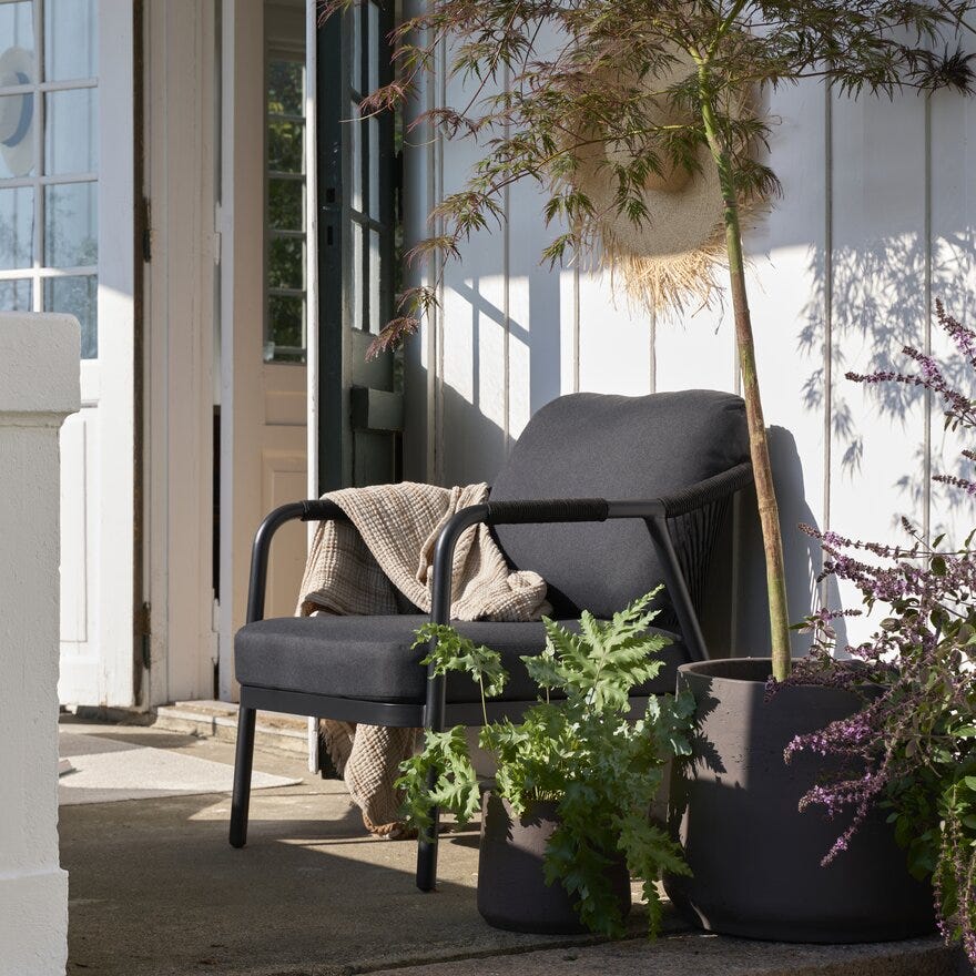 FONTANA Sofagruppe i Svart
