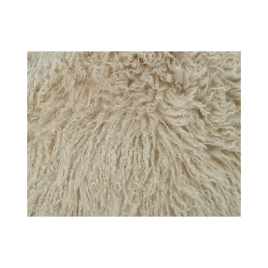 Sindig GARNES Puff Ø55 cm i Beige/natur