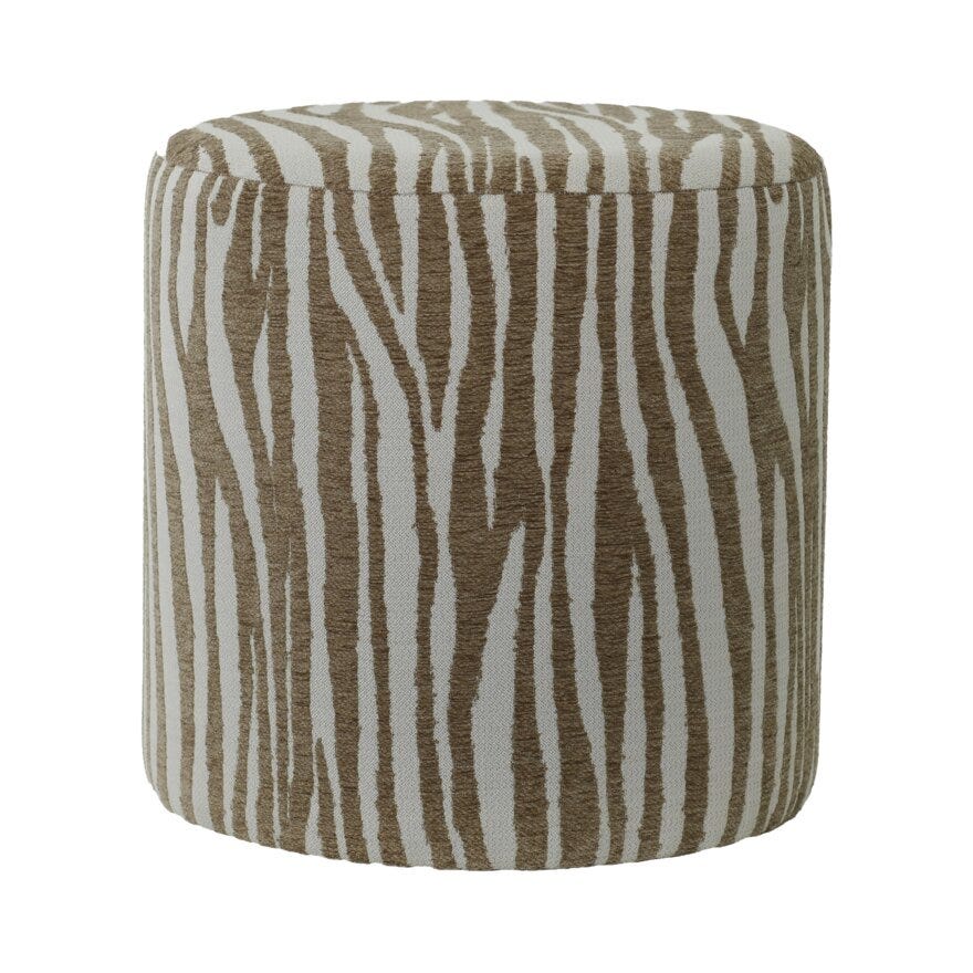 Sindig JIMO Puff Ø40 cm i Beige/natur
