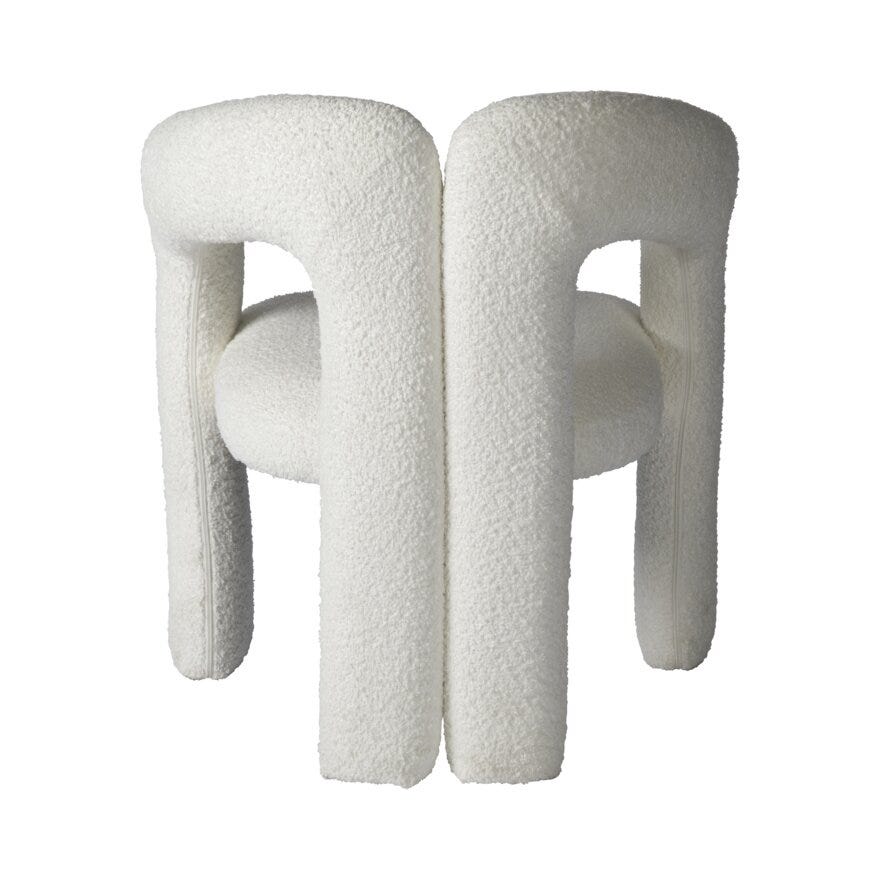MATHIAS Lenestol 67x67 cm i Beige/natur