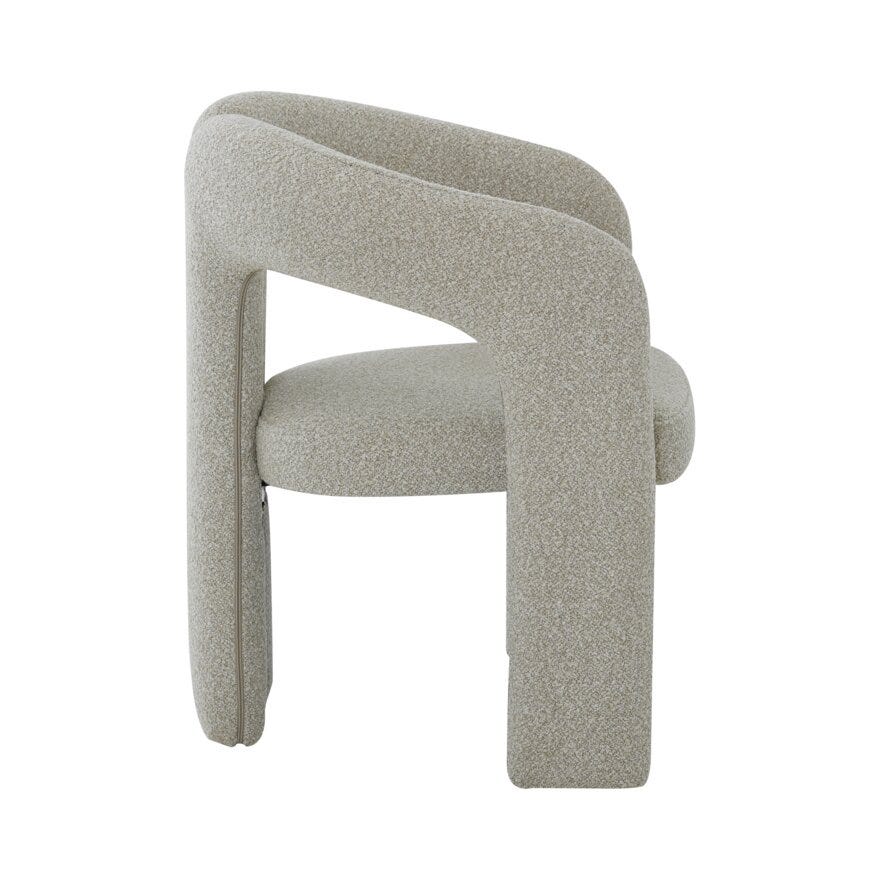 MATHIAS Loungestol i Beige/natur