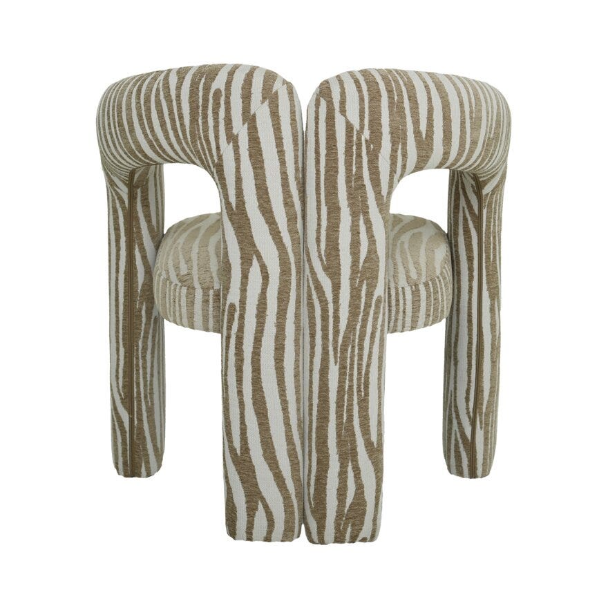 MATHIAS Loungestol i Beige/natur
