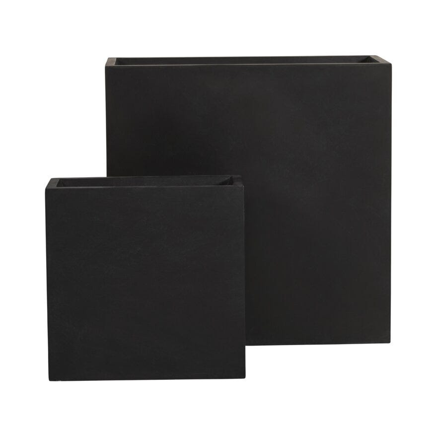 NOIR Utepotte Ø30 cm i Svart