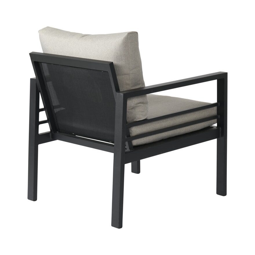 PORTO Loungestol i Beige/natur