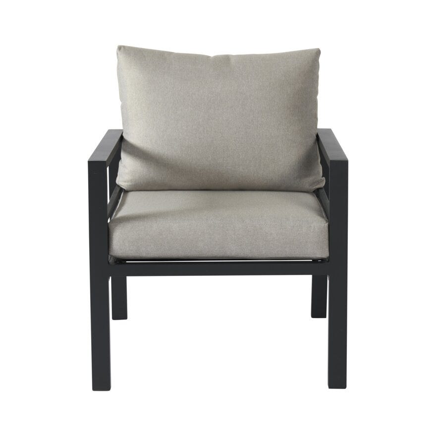 PORTO Loungestol i Beige/natur