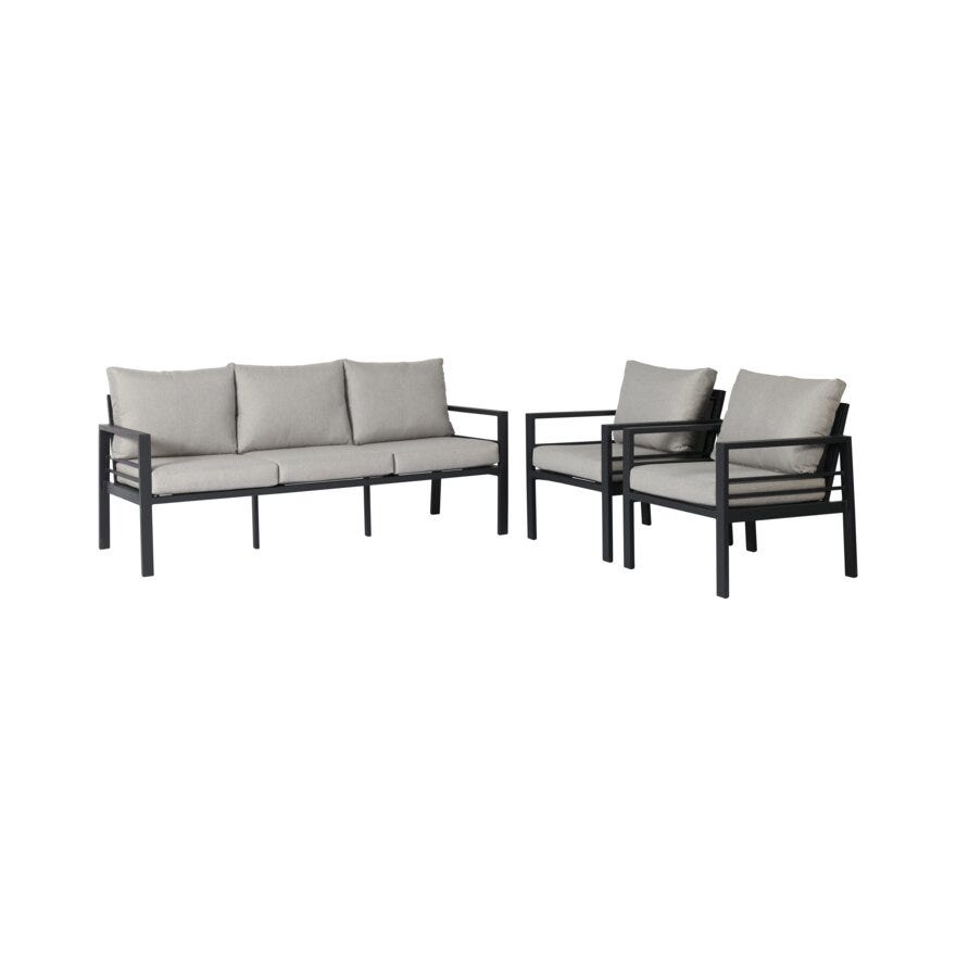 PORTO Sofagruppe i Beige/natur