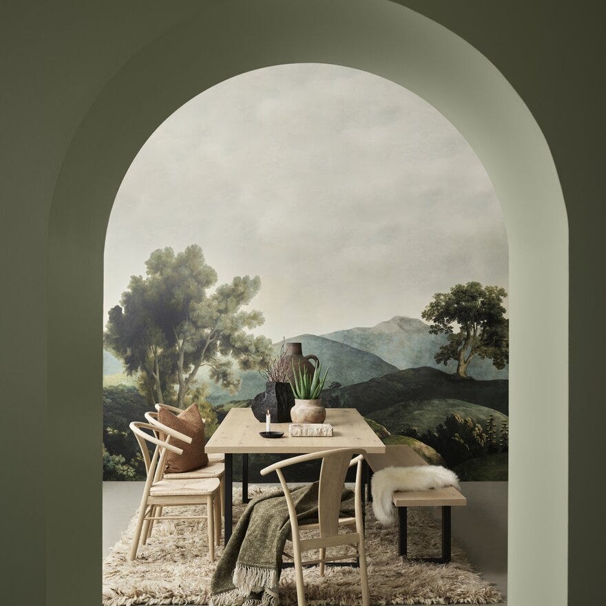 JANIK Spisestol i Beige/natur