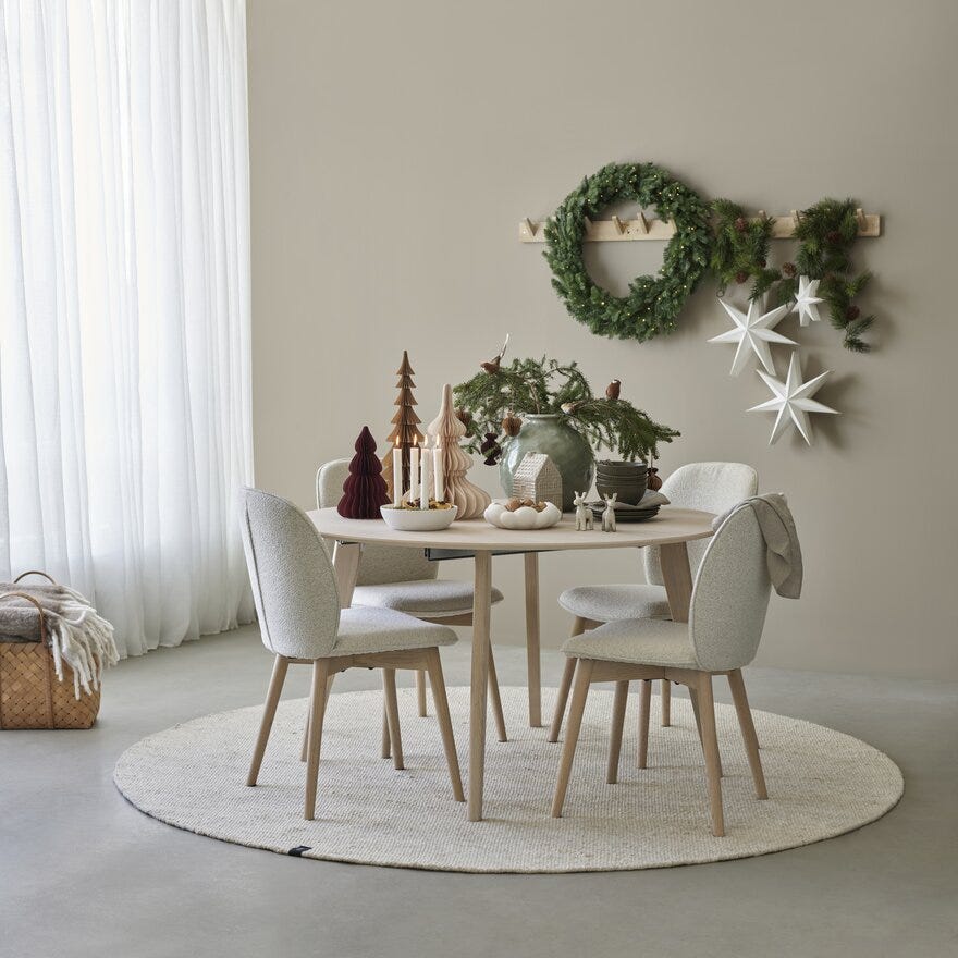 Sindig DENALI Juledekor H27 cm i Rød