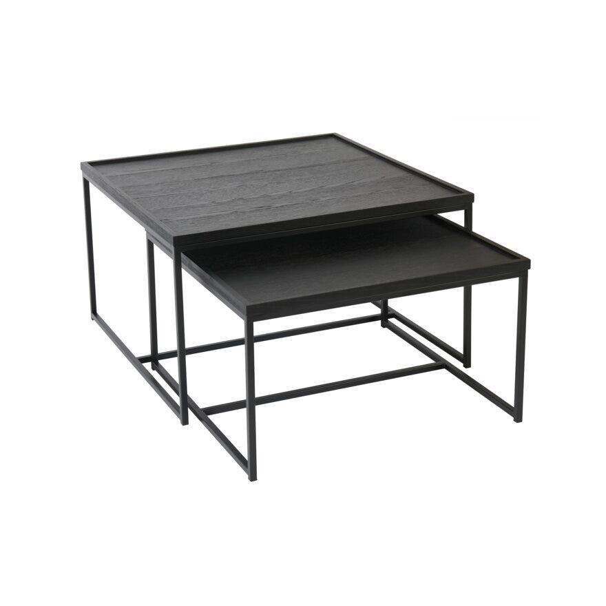 Signature Collection By Halvor Bakke SC 3351 Sofabord 80x80 cm i Svart designet av Halvor Bakke