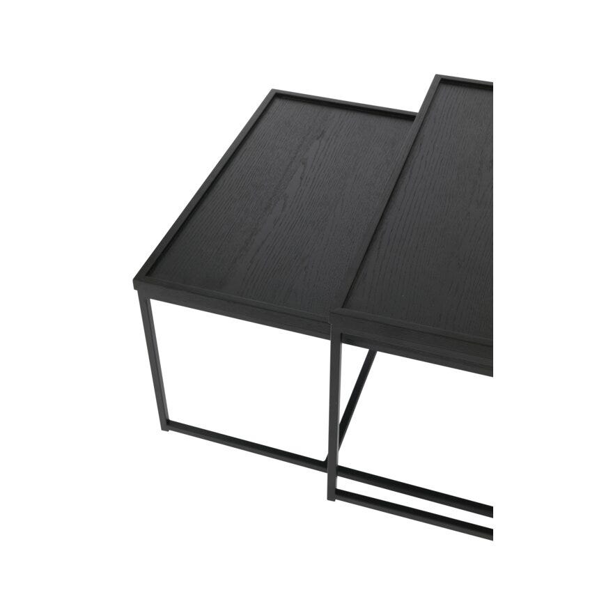 Signature Collection By Halvor Bakke SC 3351 Sofabord 80x80 cm i Svart designet av Halvor Bakke