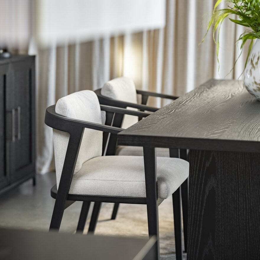 Signature Collection By Halvor Bakke SIGNATURE 1800 Spisebord 100x220 cm i Svart