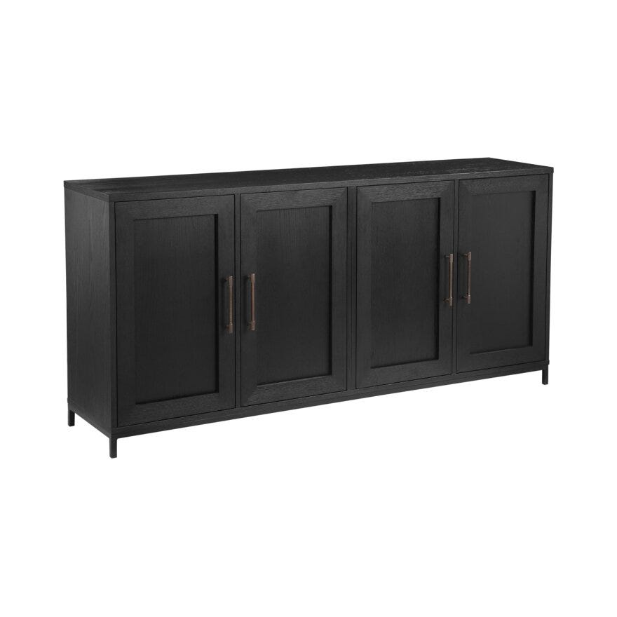 Signature Collection By Halvor Bakke SIGNATURE 1850 Skjenk 180x43.5 cm i Svart
