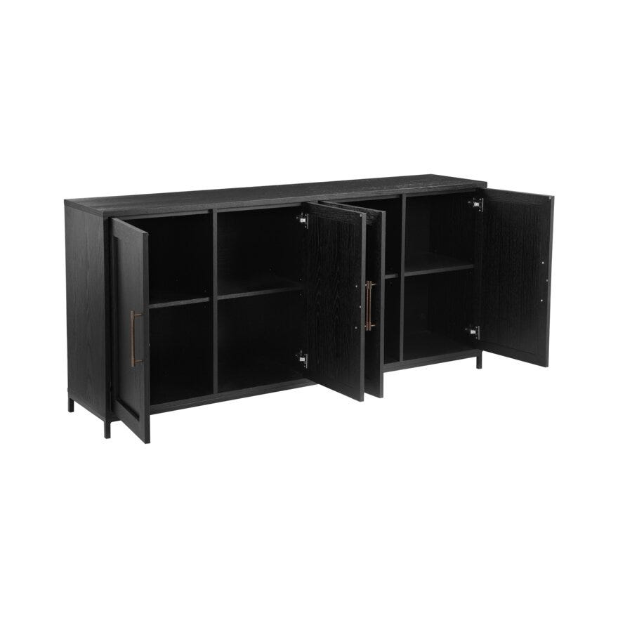 Signature Collection By Halvor Bakke SIGNATURE 1850 Skjenk 180x43.5 cm i Svart