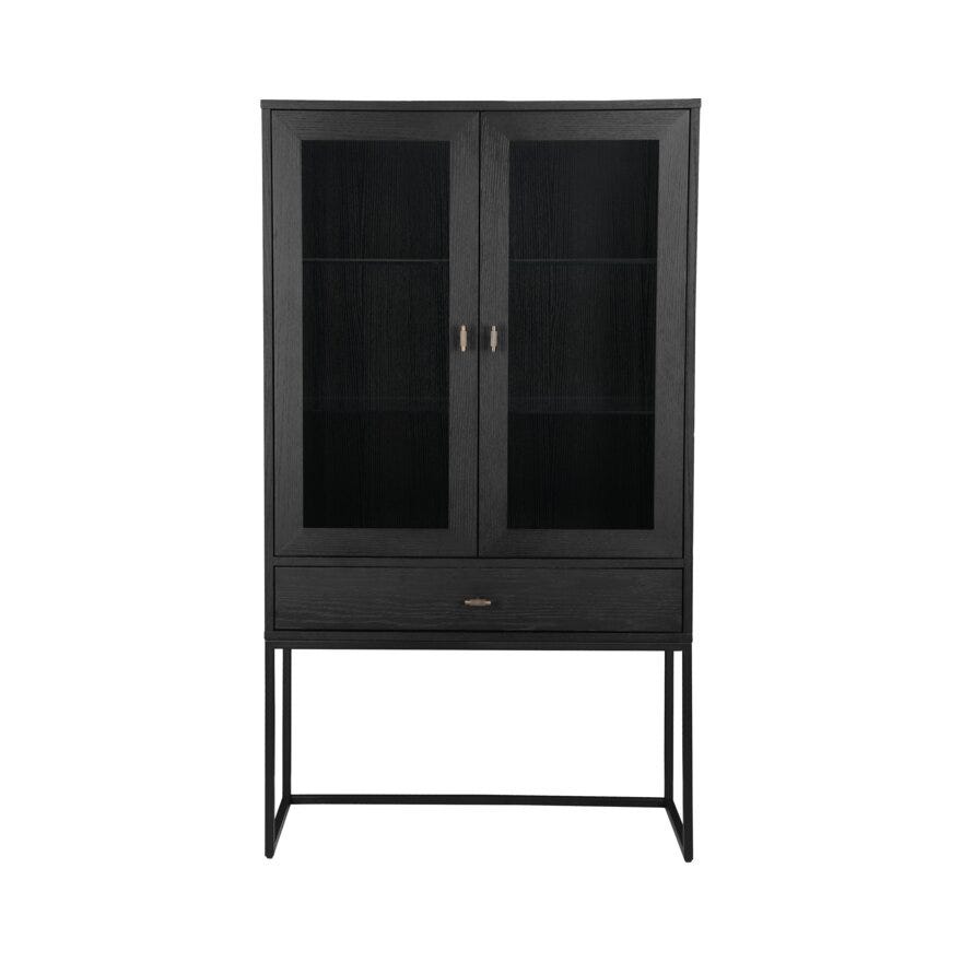 Signature Collection By Halvor Bakke SIGNATURE 1860 Vitrineskap 90x40 cm i Svart