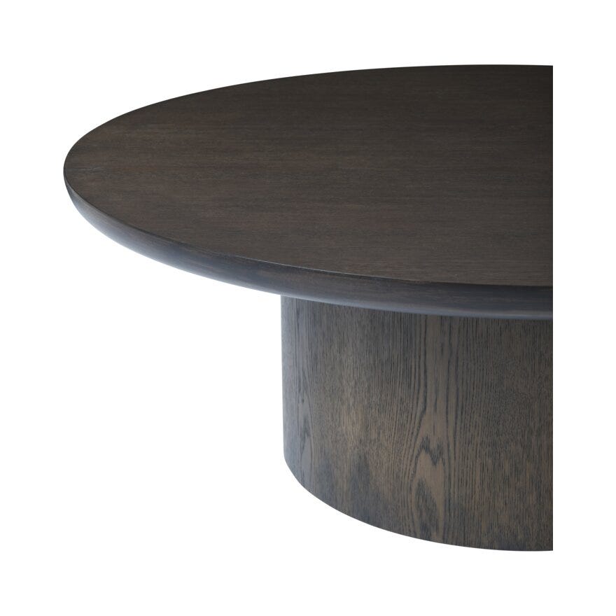 Signature Collection By Halvor Bakke SIGNATURE 1870 Rundt sofabord Ø110 cm i Brun