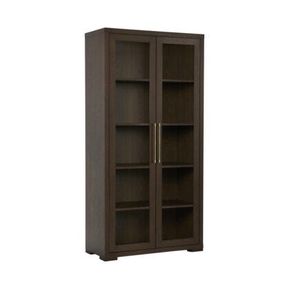 Signature Collection By Halvor Bakke SIGNATURE 1900 Vitrineskap 100x45 cm i Brun designet av Halvor Bakke