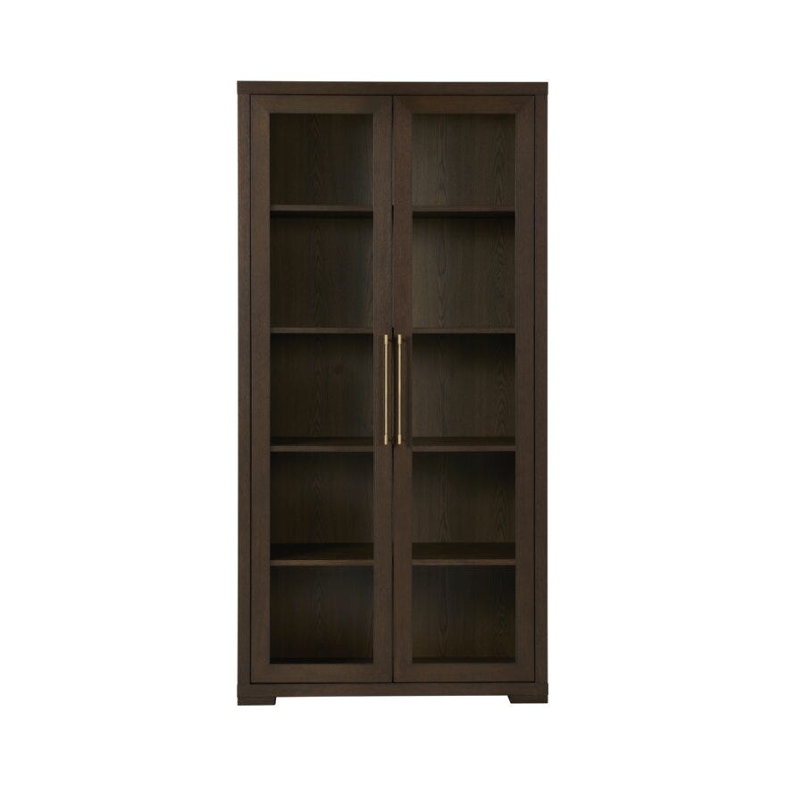 Signature Collection By Halvor Bakke SIGNATURE 1900 Vitrineskap 100x45 cm i Brun designet av Halvor Bakke