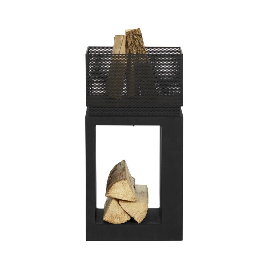 SQUARE Utepeis 42.5x27 cm i Svart