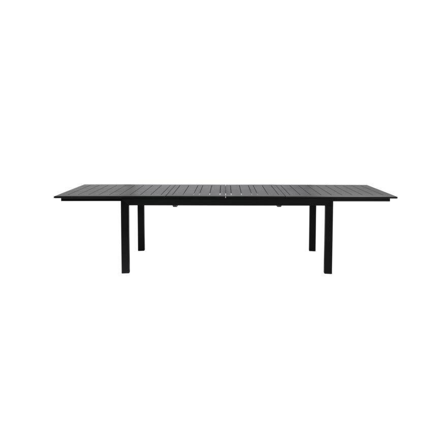 TYLER Spisebord 100x210/320 cm i Svart