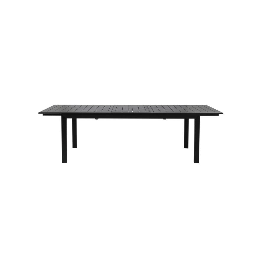 TYLER Spisebord 100x210/320 cm i Svart