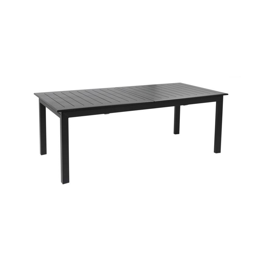 TYLER Spisebord 100x210/320 cm i Svart