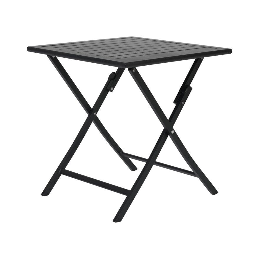 VIGO Klappbord 70x70 cm i Svart