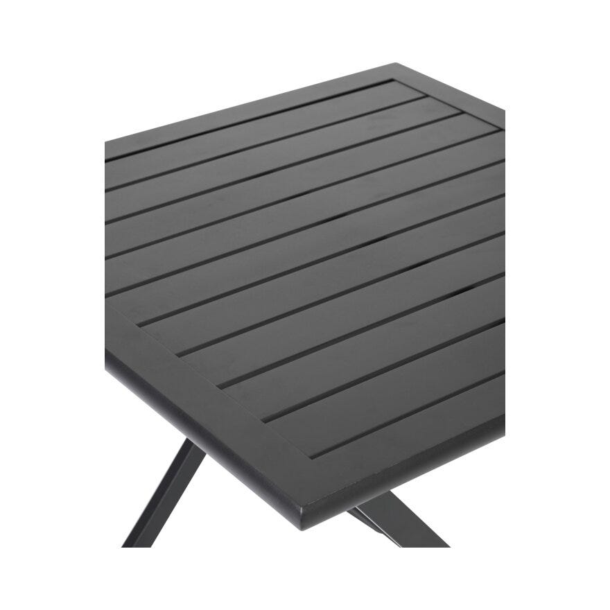 VIGO Klappbord 70x70 cm i Svart