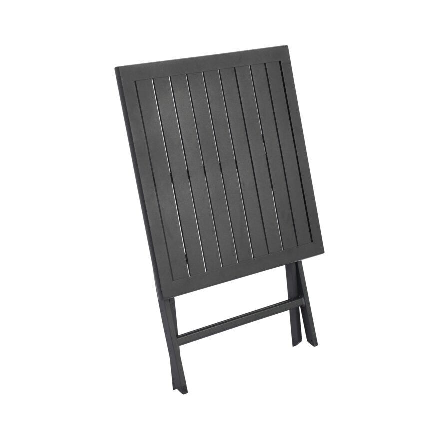 VIGO Klappbord 70x70 cm i Svart