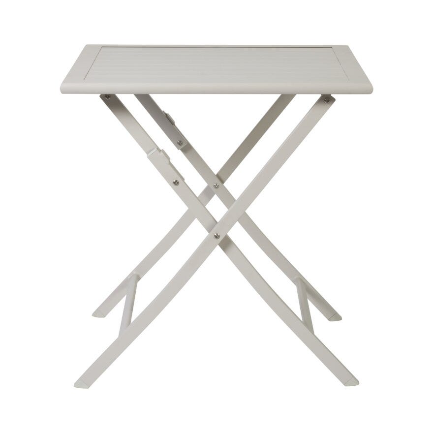 VIGO Klappbord 70x70 cm i Beige/natur