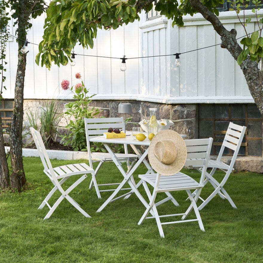 VIGO Klappstol i Beige/natur