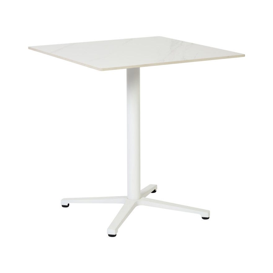 Sindig VITERO Kafebord 70x70 cm i Hvit