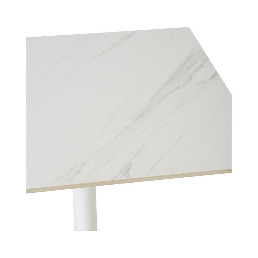 Sindig VITERO Kafebord 70x70 cm i Hvit