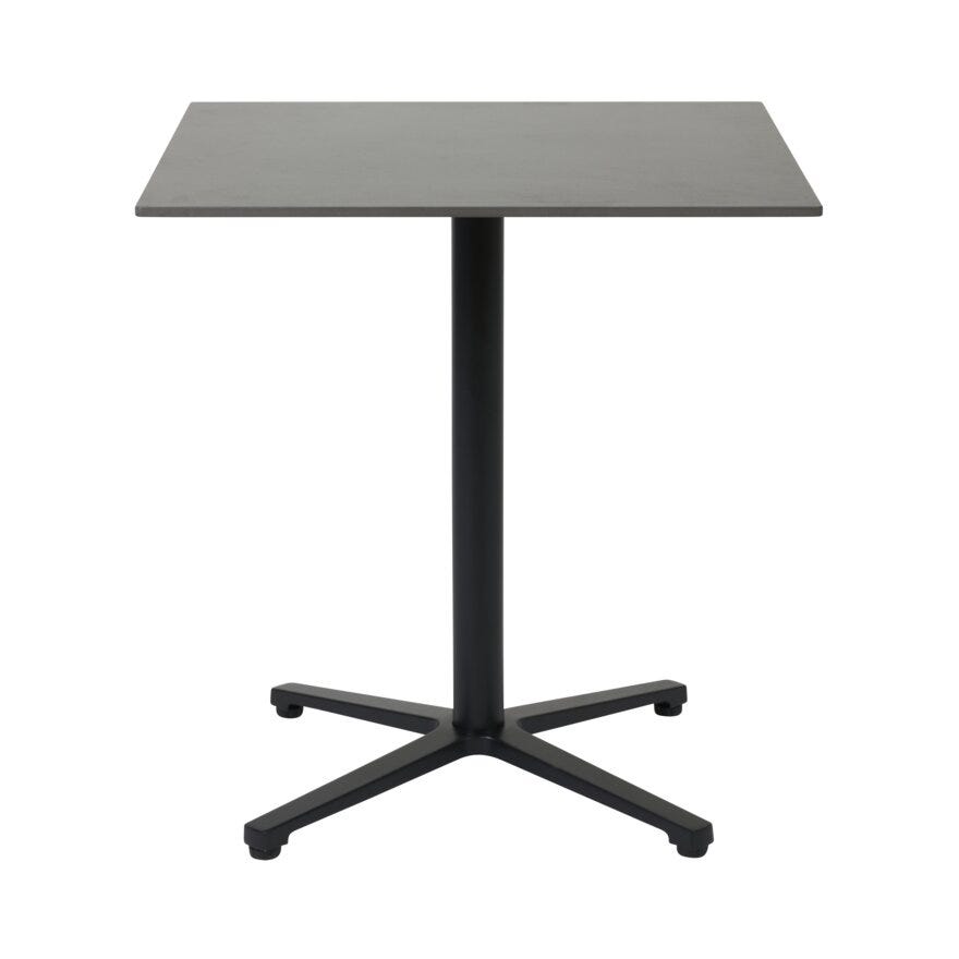 VITERO Kafebord 70x70 cm i Svart