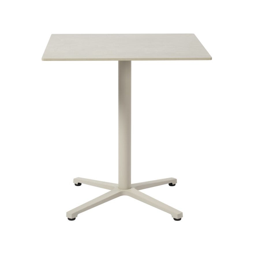 VITERO Kafebord 70x70 cm i Beige/natur