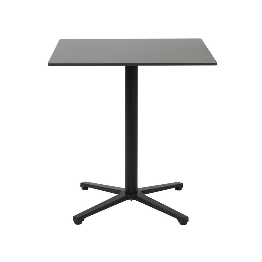 VITERO Kafebord 70x70 cm i Svart