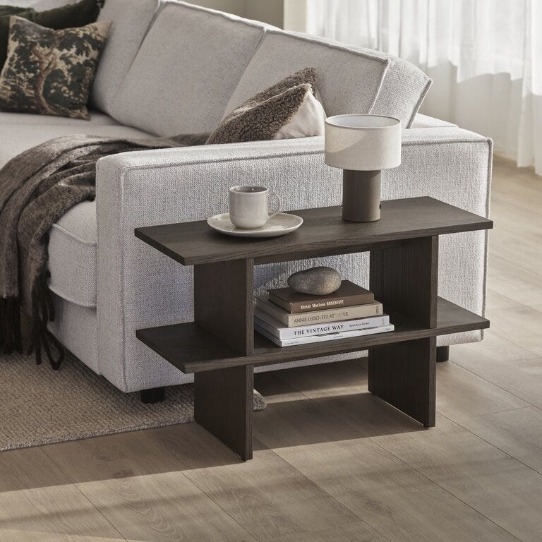 Sindig WALLACE Sidebord 28x80 cm i Brun