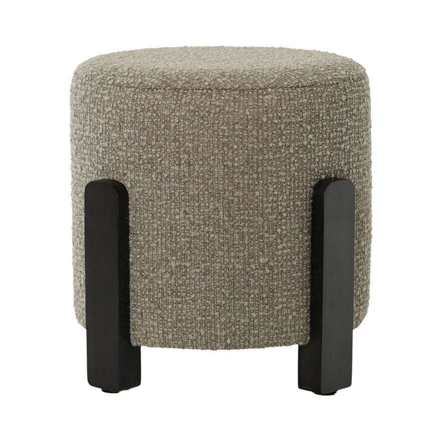 Sindig WEST Puff Ø42 cm i Brun