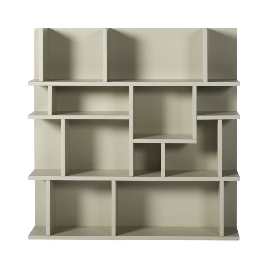 WONDERWALL Vegghylle 95x20 cm i Beige/natur