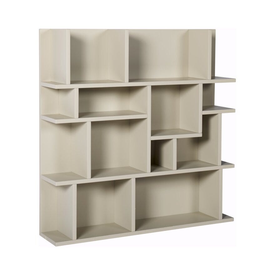 WONDERWALL Vegghylle 95x20 cm i Beige/natur