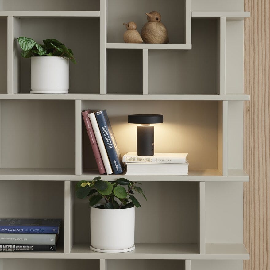 WONDERWALL Vegghylle 95x20 cm i Beige/natur