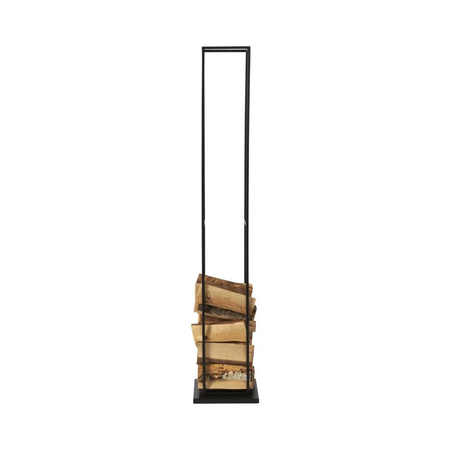 WOOD Vedstativ H:180 cm i Svart