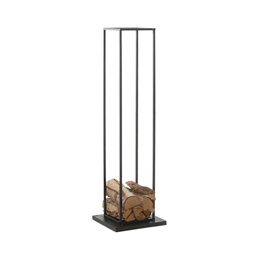 WOOD Vedstativ H:115 cm i Svart
