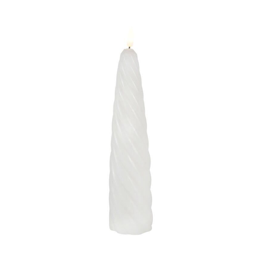 Lun AINA Kubbelys LED H30 cm i Hvit