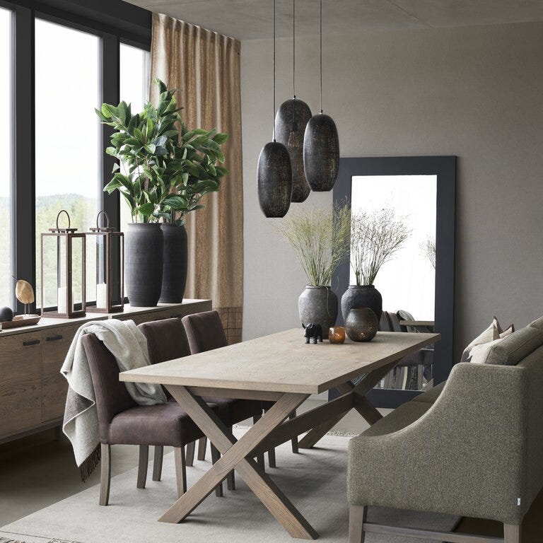 Sindig AMAYA Taklampe Ø20 cm i Svart