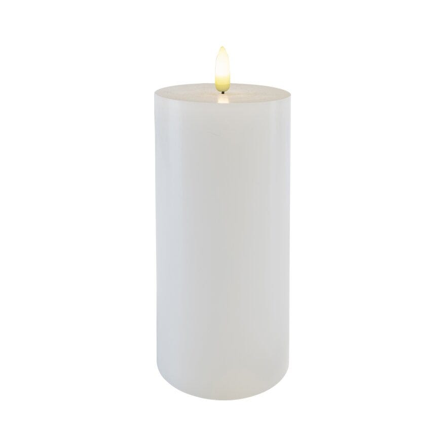 Lun ARIANA Kubbelys LED H15 cm i Hvit