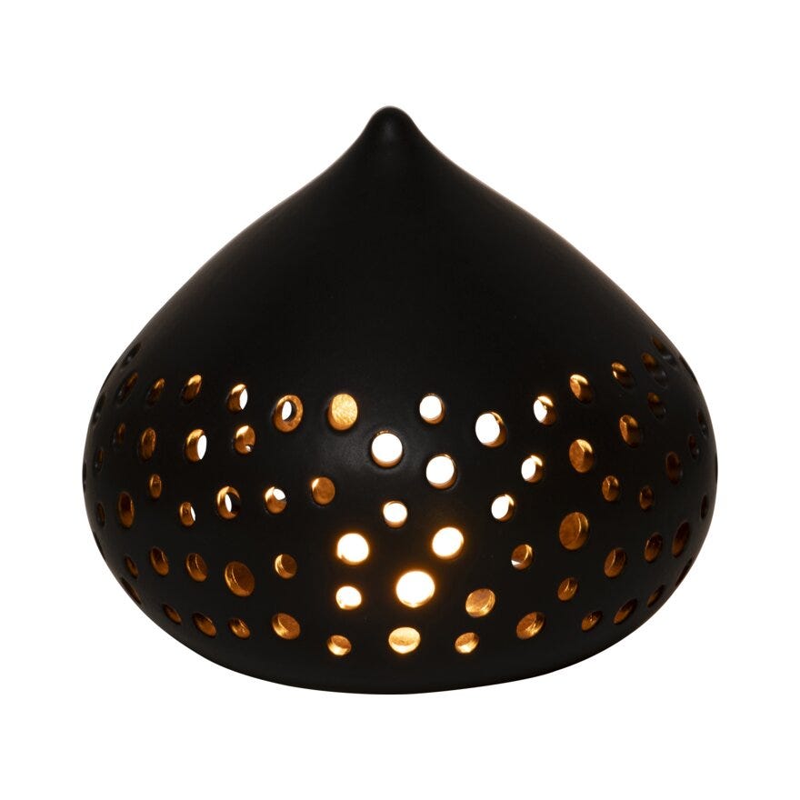 Sindig ARIS Lysholder H15.3 cm i Svart
