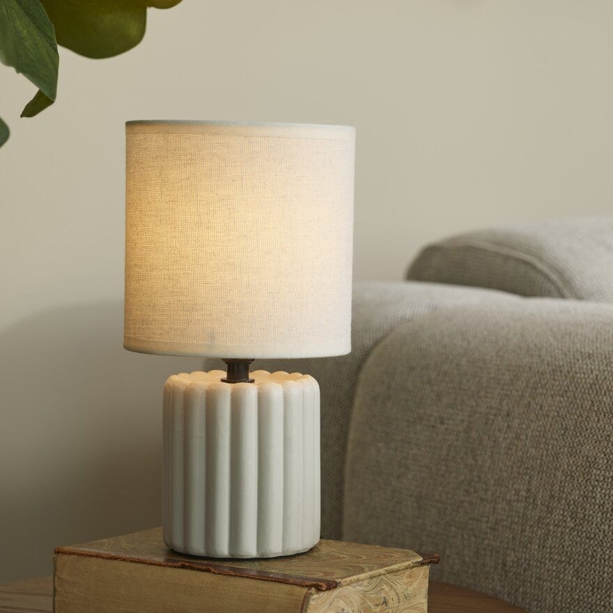 Sindig ASK Bordlampe H24.5 cm i Grå