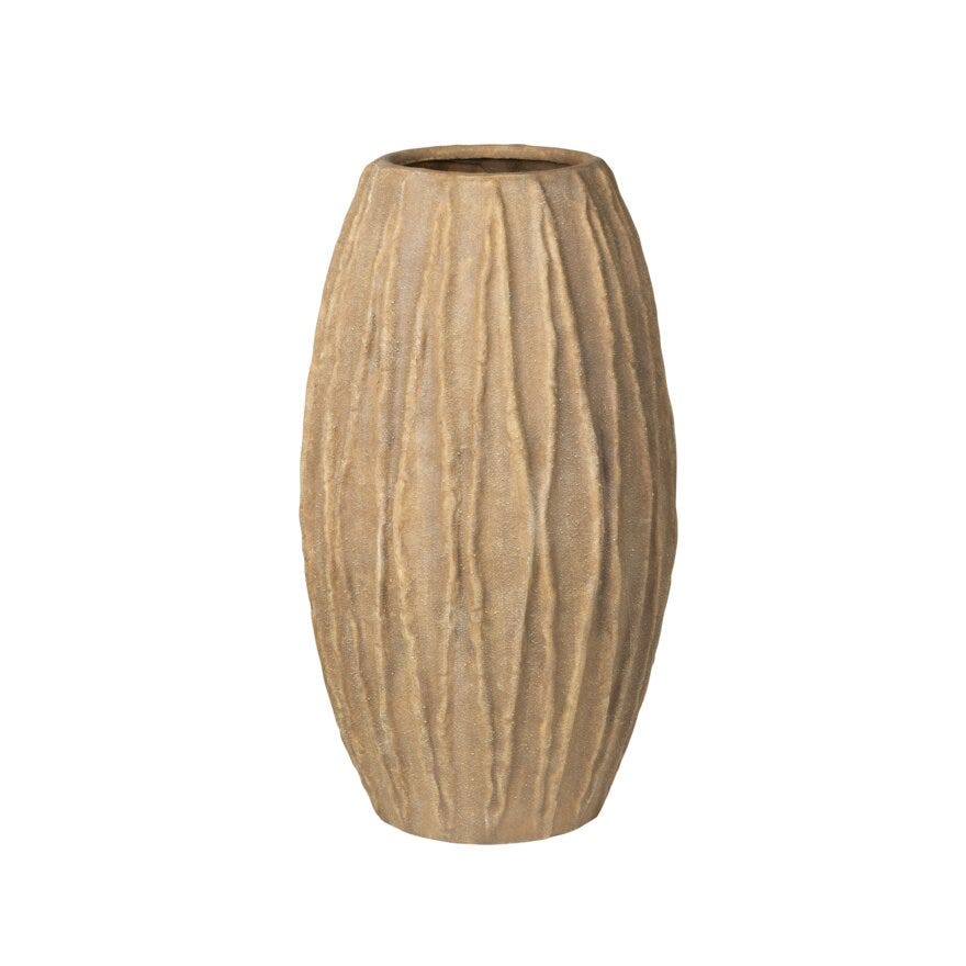 Sindig AUDE Vase H49.5 cm i Brun