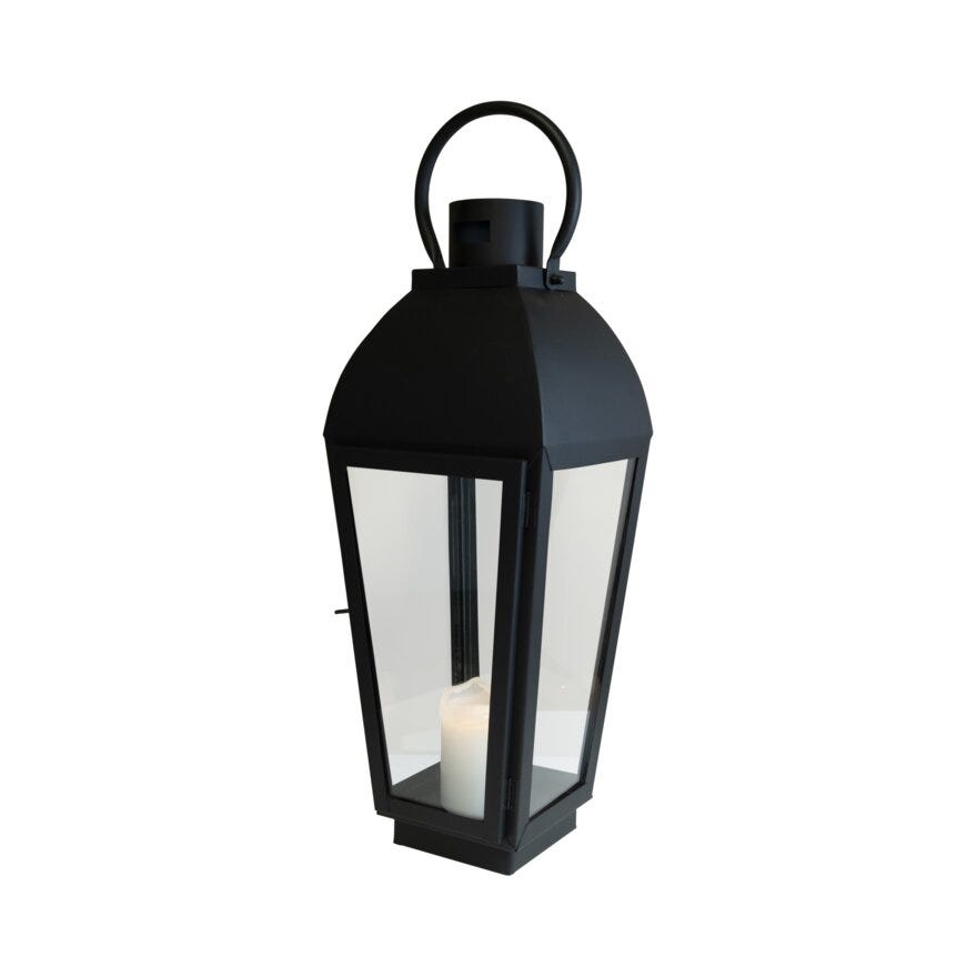 AULI Lykt H53 cm i Svart
